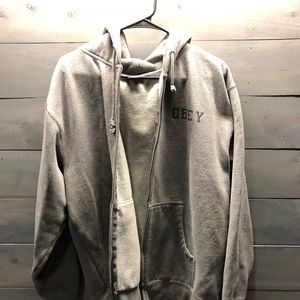 Obey zip up